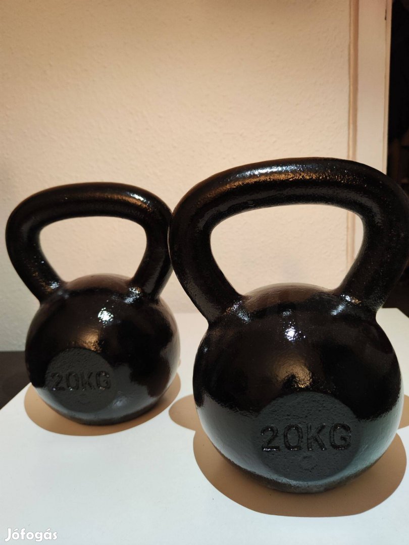 Fém kettlebell 16-20kg, Új