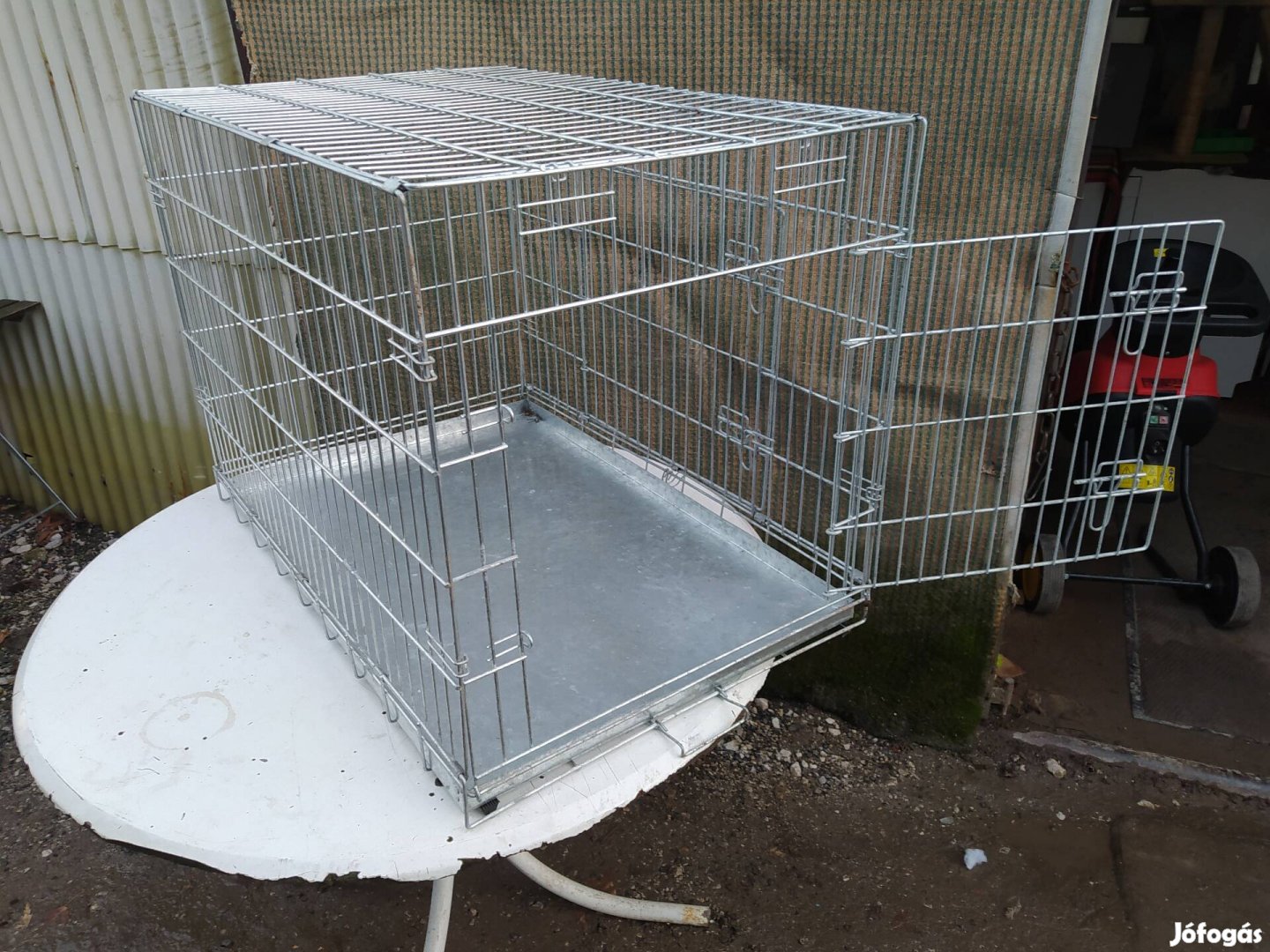 Fém kutya szallito box összecsukható