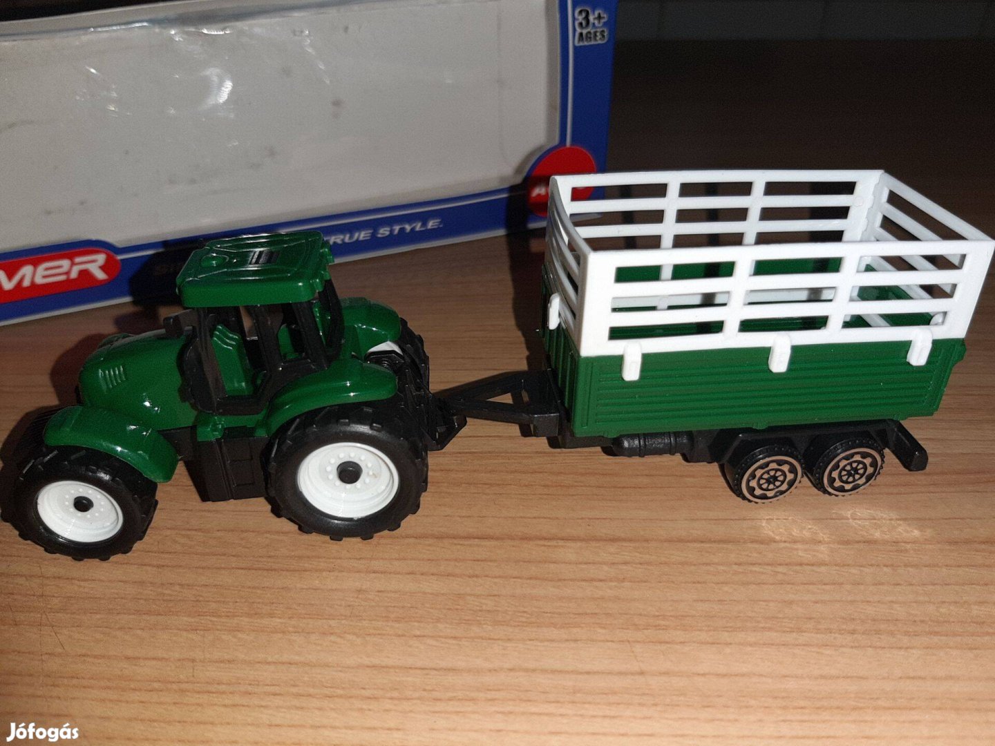 Fém müanyag traktor 17 cm