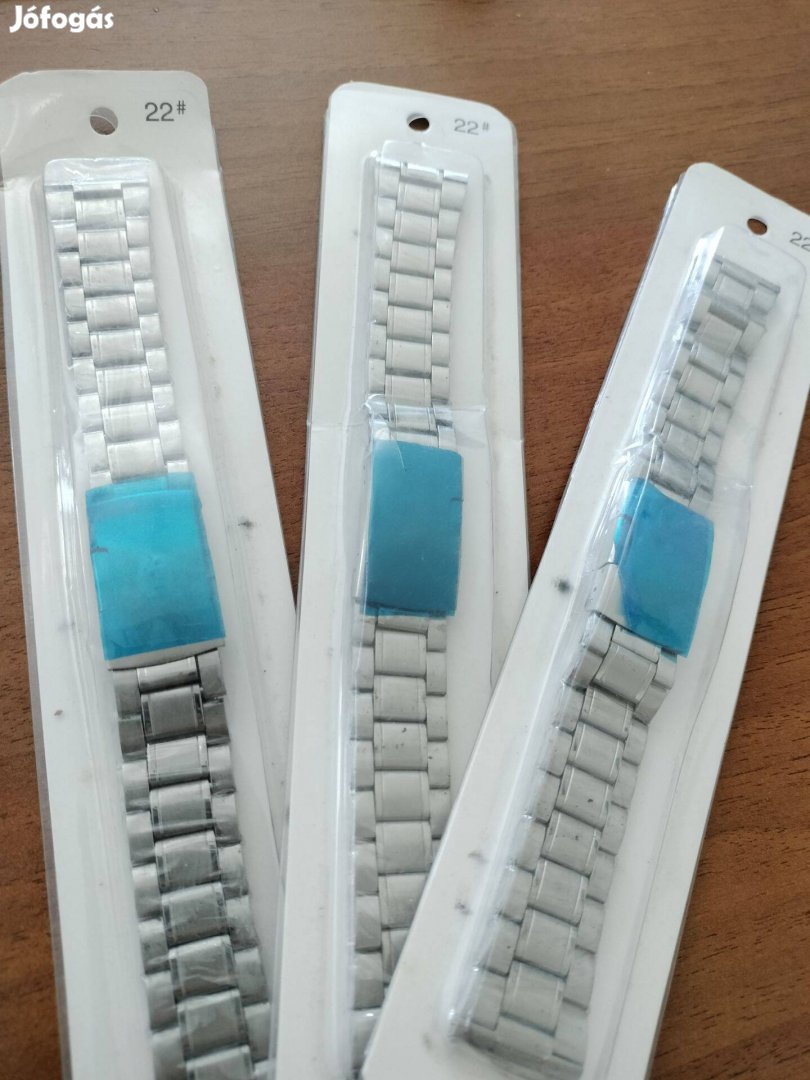 Fém óraszíj (22 mm-es) eladó