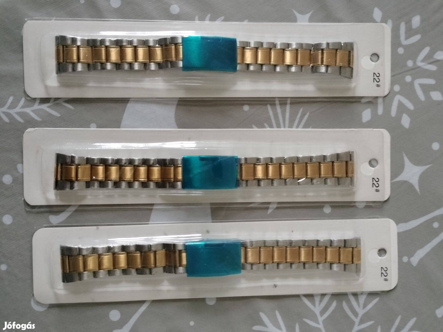 Fém óraszíj (22 mm-es) eladó