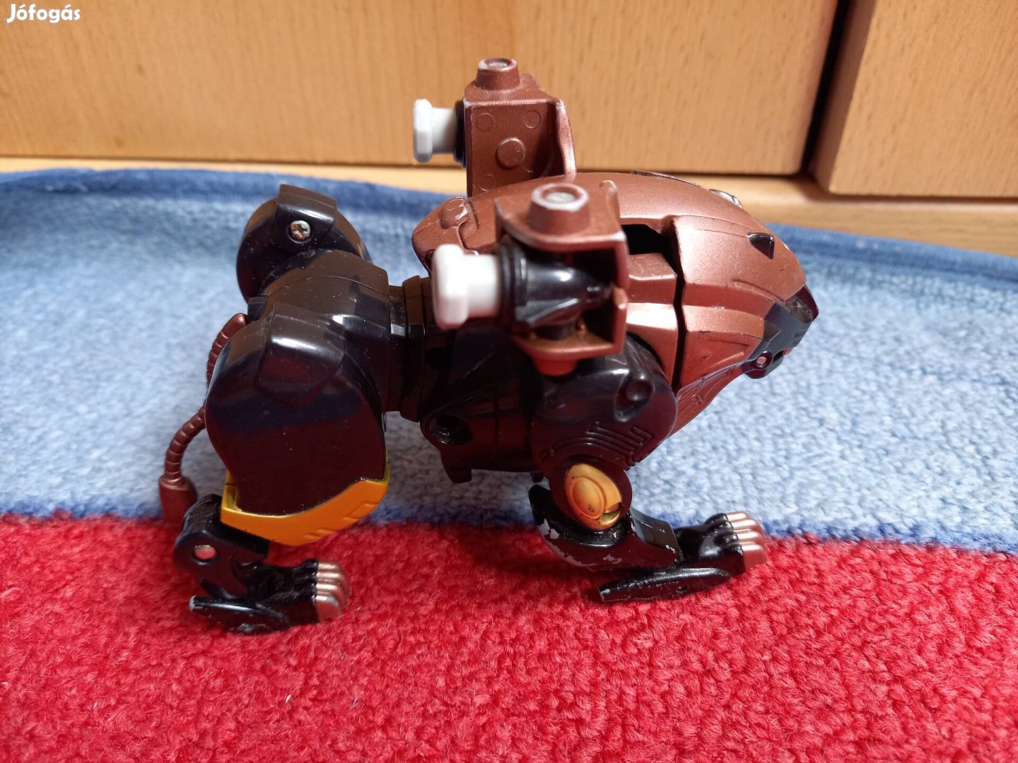 Fém oroszlán robot retro játék 