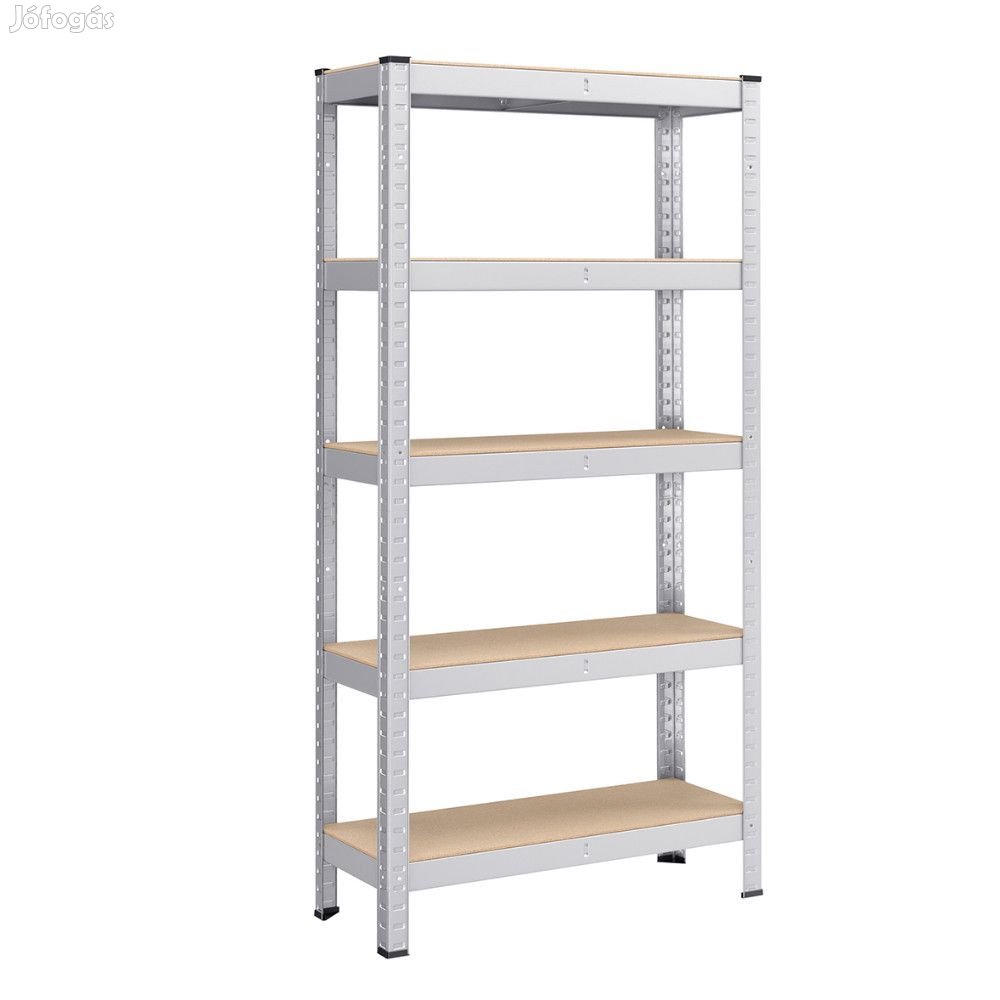 Fém salgó polc 1500x750x300mm 5 polcos horganyzott Intenso