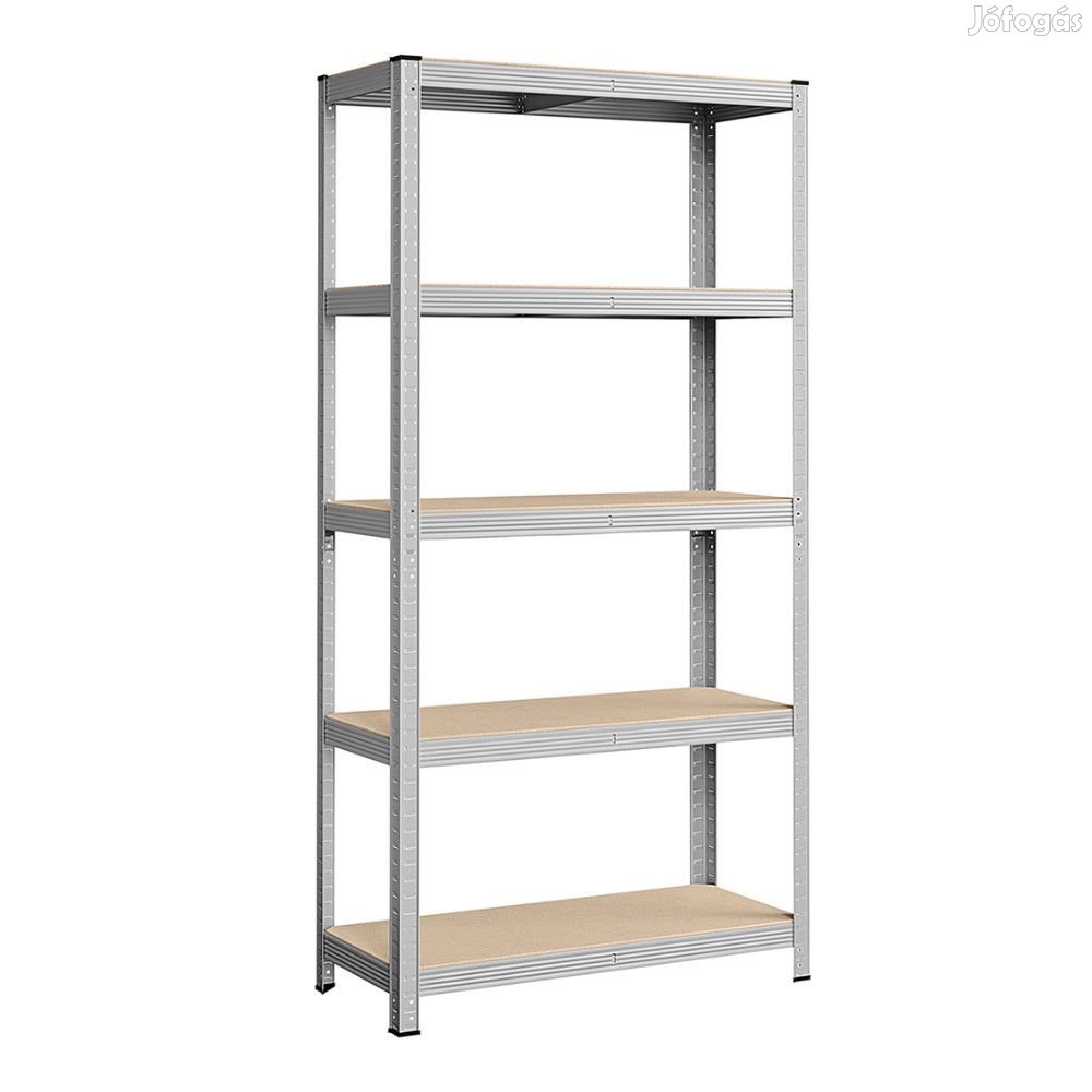 Fém salgó polc 1800x900x400mm 5 polcos horganyzott Intenso