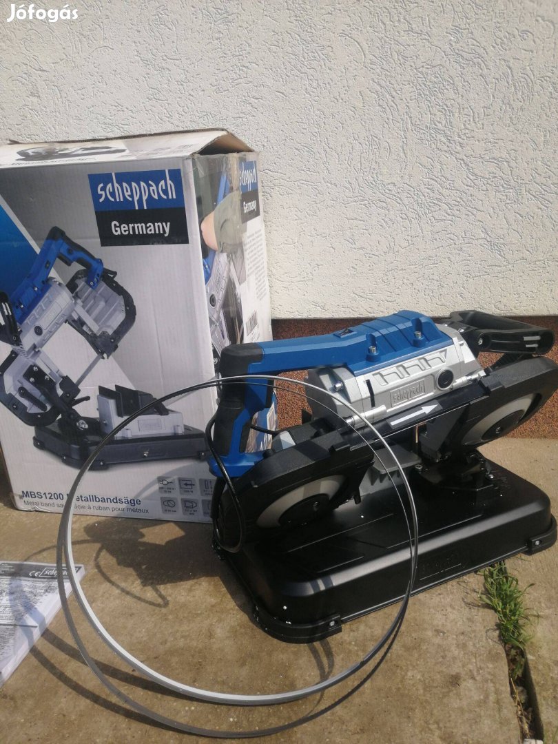 Fém szalagfűrész MBS1200 Scheppach - 1200W | 127mm vágási magasság |