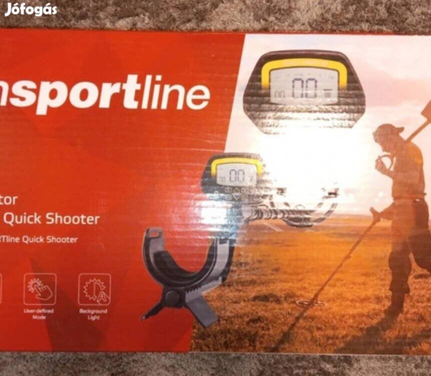 Fémdetektor fém kereső quick shooter