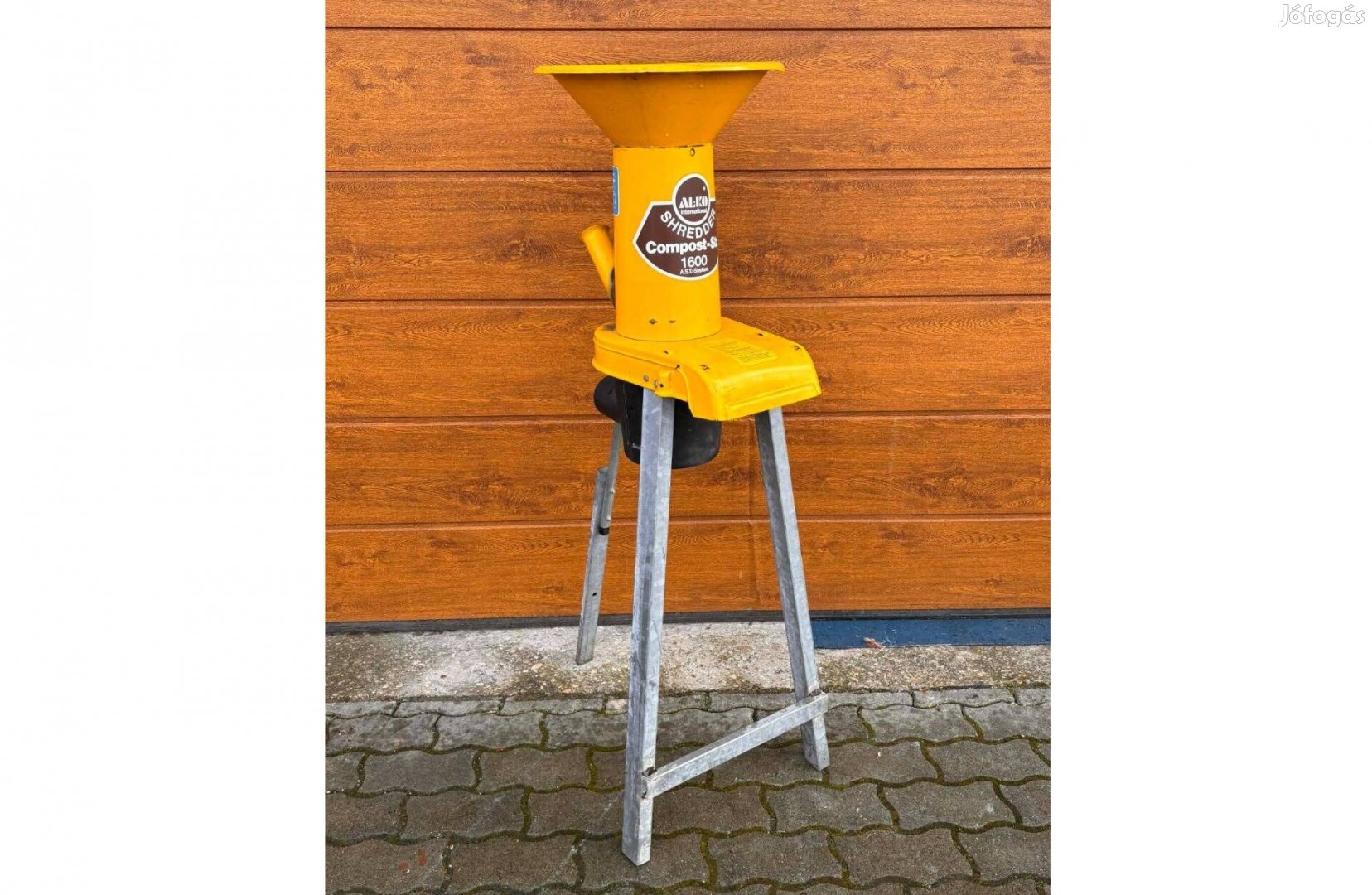 Fémházas Alko 4 késes Ágaprító ágdaráló almadaráló