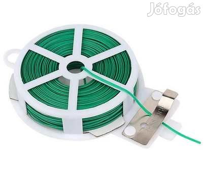 Fémhuzalos Virágkötöző Vágóval 20m  (3652)