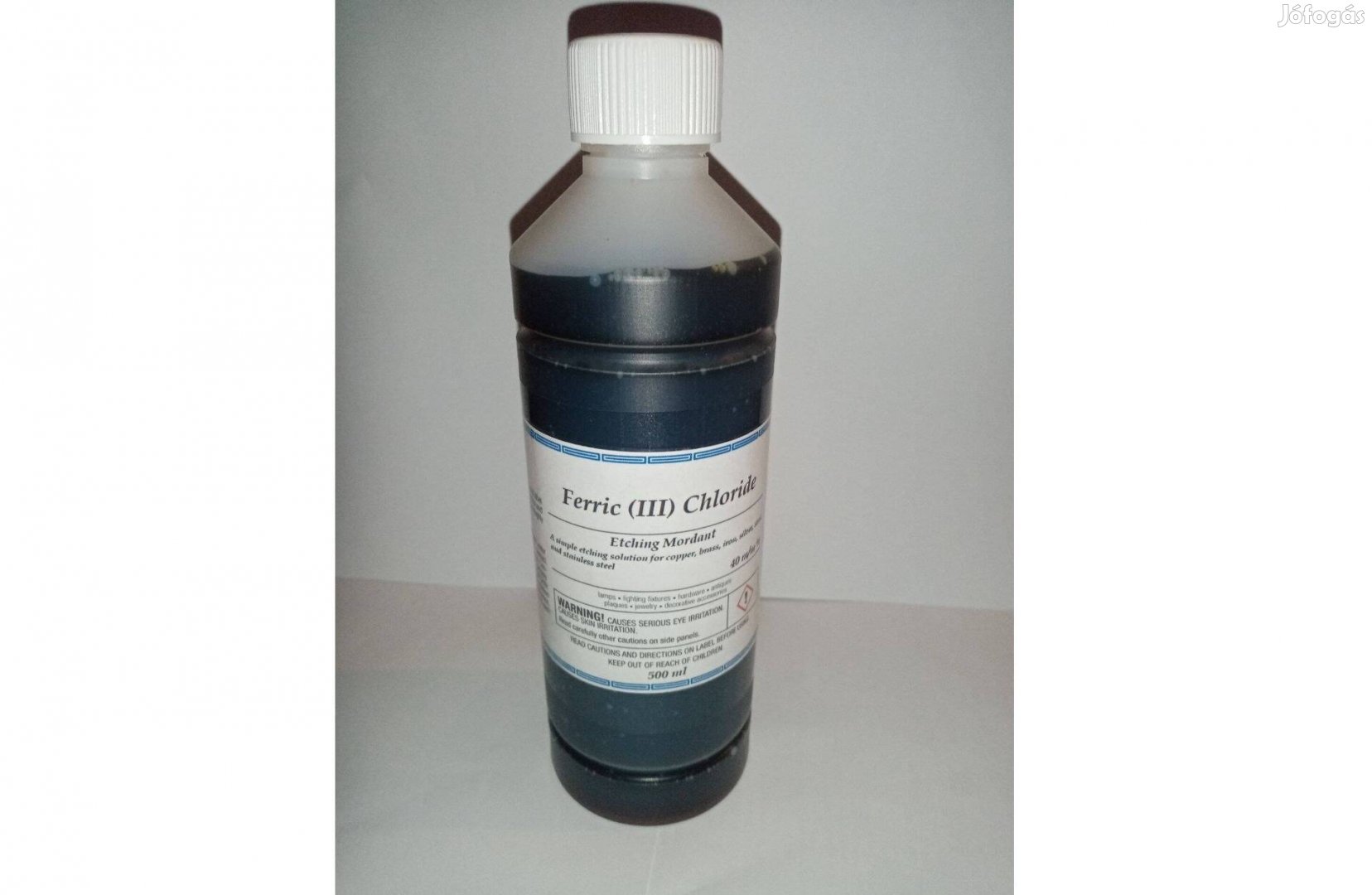 Fémmarató szer, Vas(III)klorid 40%, 500 ml Ingyen Szállítás