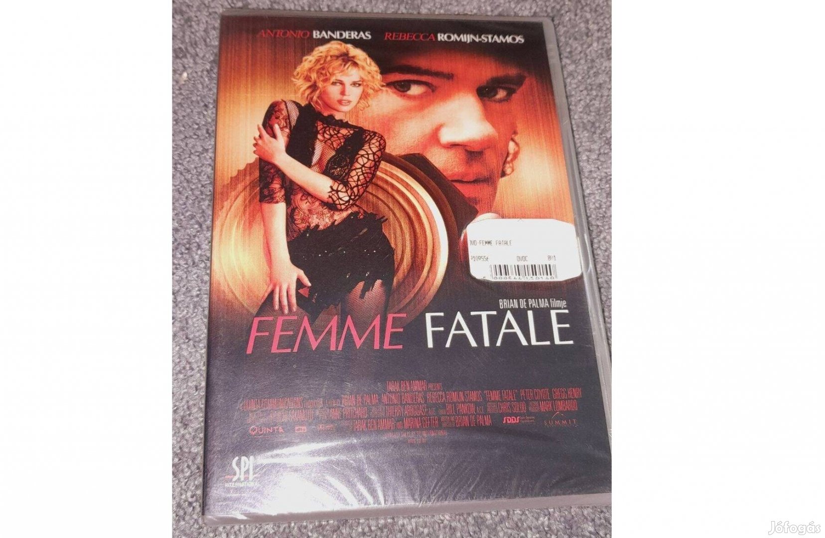 Femme Fatale DVD (2002) Új, Fóliás Szinkronizált (Rebecca Romijn, Anto