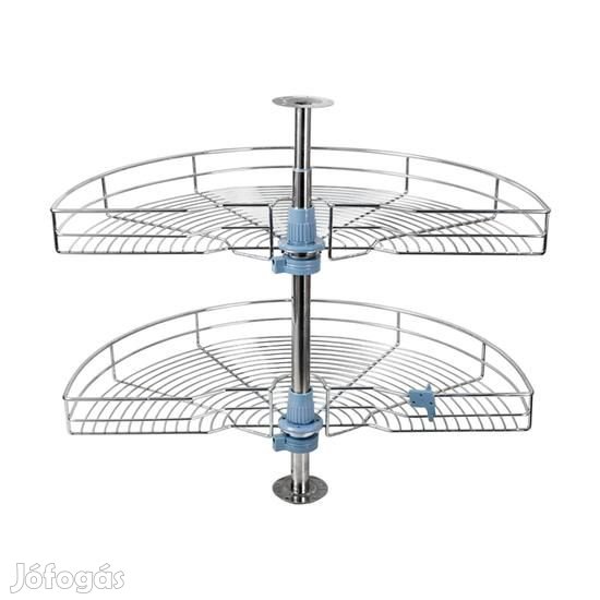 Fémrács 24323 Félkör kosár garnitúra 740x600/750 mm Króm