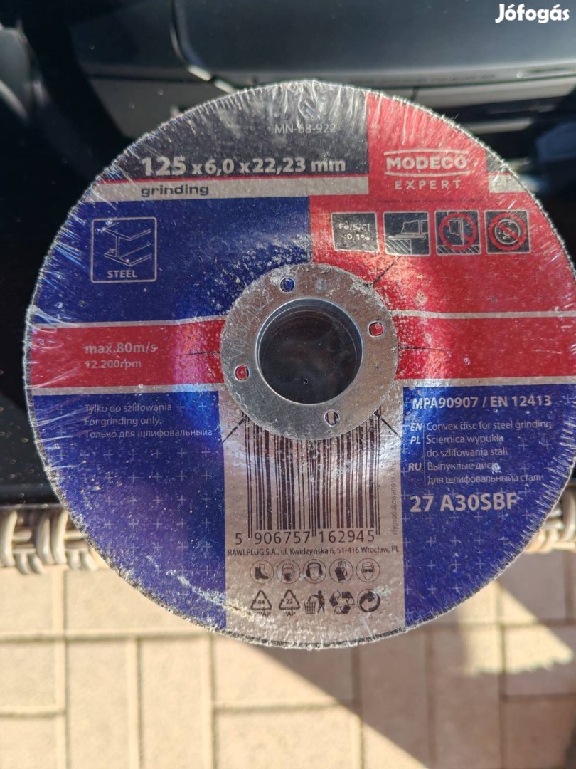 Fémtisztító korong 10 db