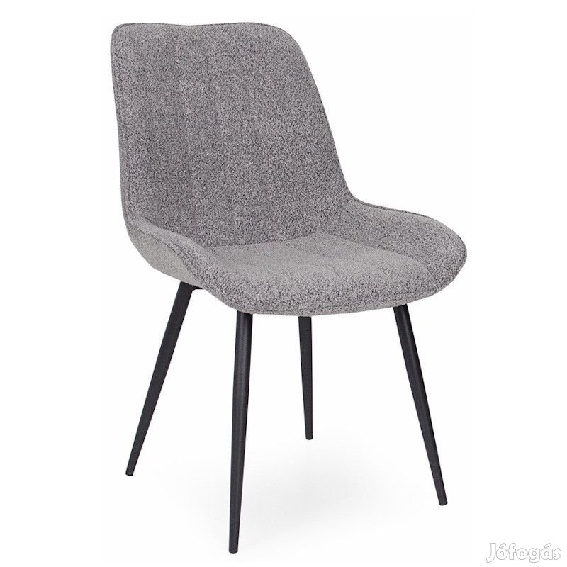 Fémvázas étkezőszék szürke T28702