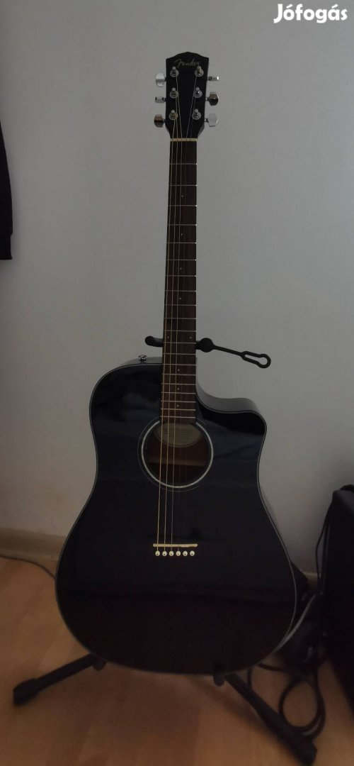 Fender CD-60CE BLK-DS-V2 elektroakusztikus gitár