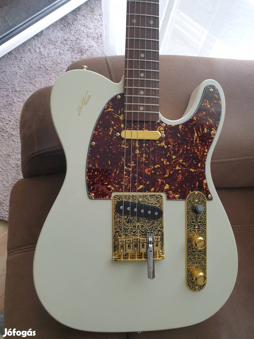 Fender Squier Affinity GOLD telecaster újszerű limitált 