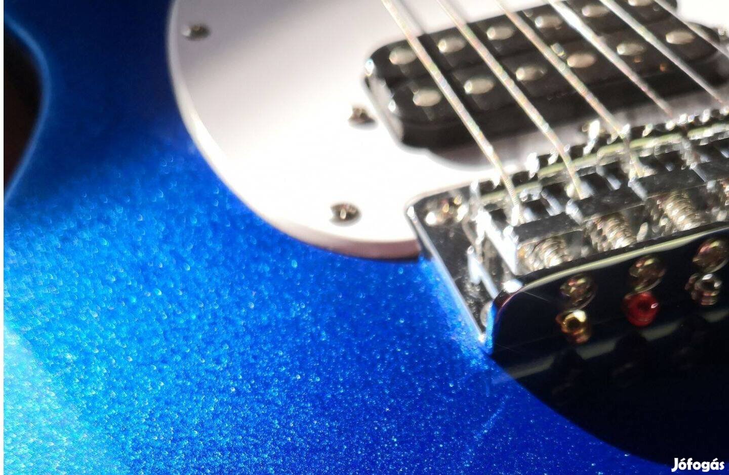 Fender Squier Bullet Mustang HH Imperial Blue gitárszett