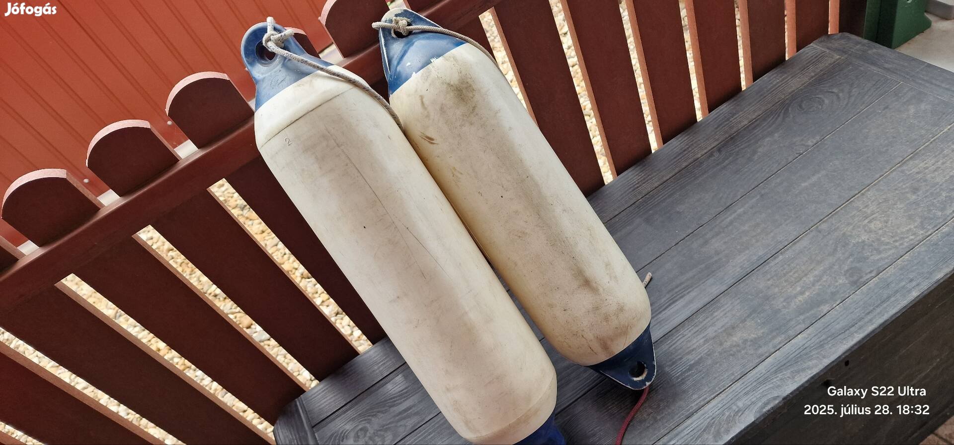 Fender kikötő hajó csónak Bója 2db 