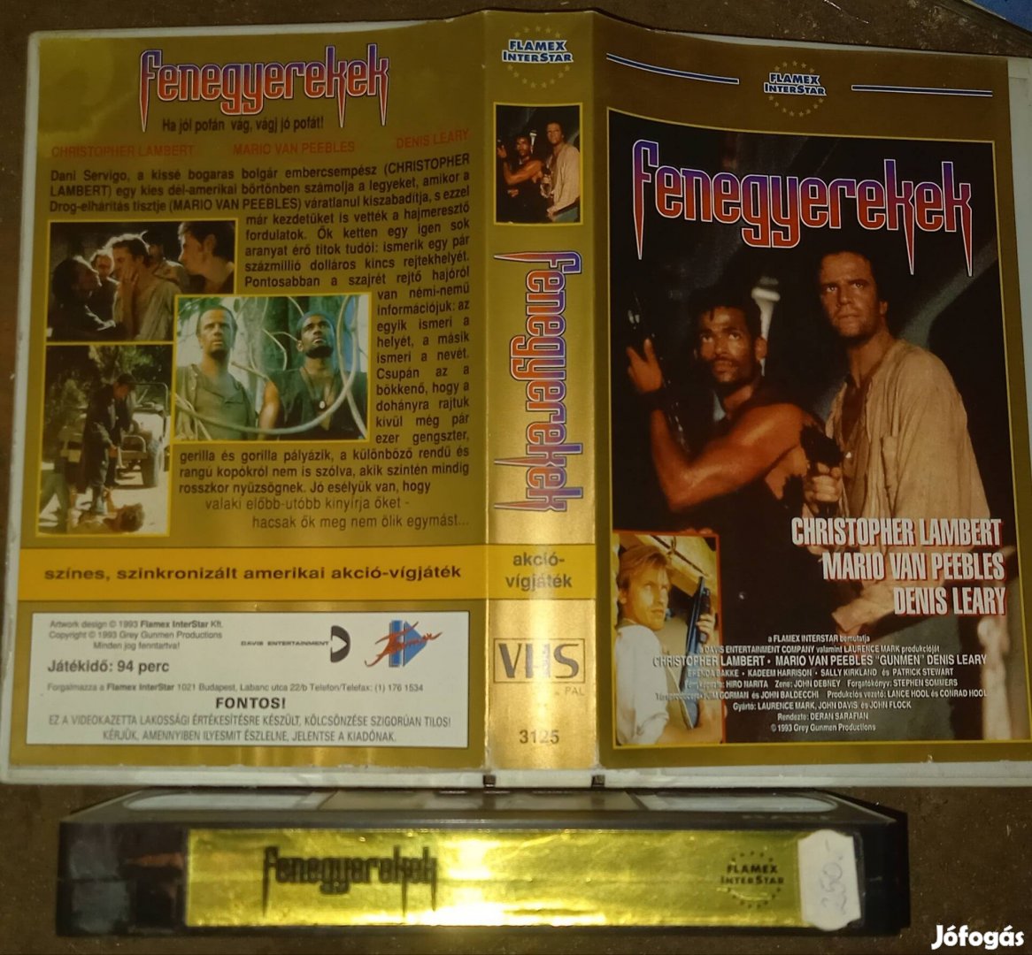 Fenegyerekek -akció vhs - nagytok