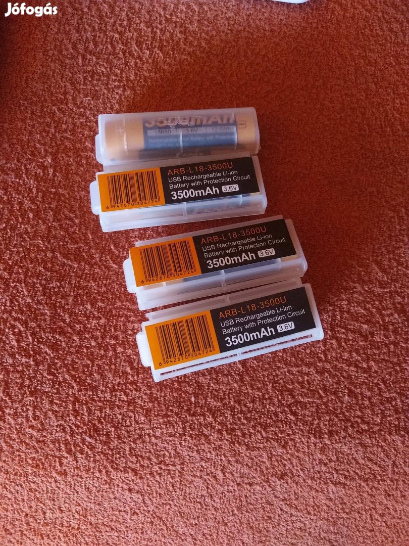 Fenix ARB -L 18 3500 mAh. akkumulátorok 18650