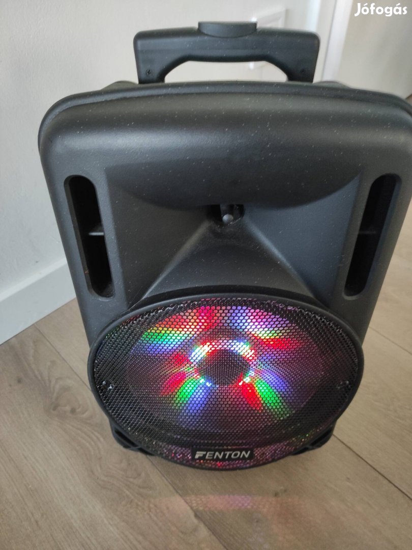 Fenton F10 LED hordozható akkumulátoros hangfal 