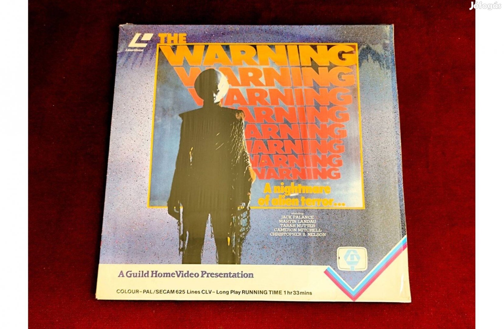 Fenyegetés 1980. Laserdisc - Képlemez