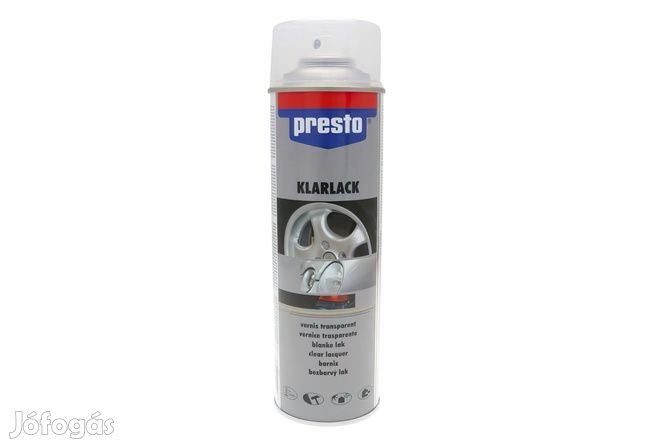 Fényes átlátszó lakk Presto kerékfestékhez 500 ml (spray)