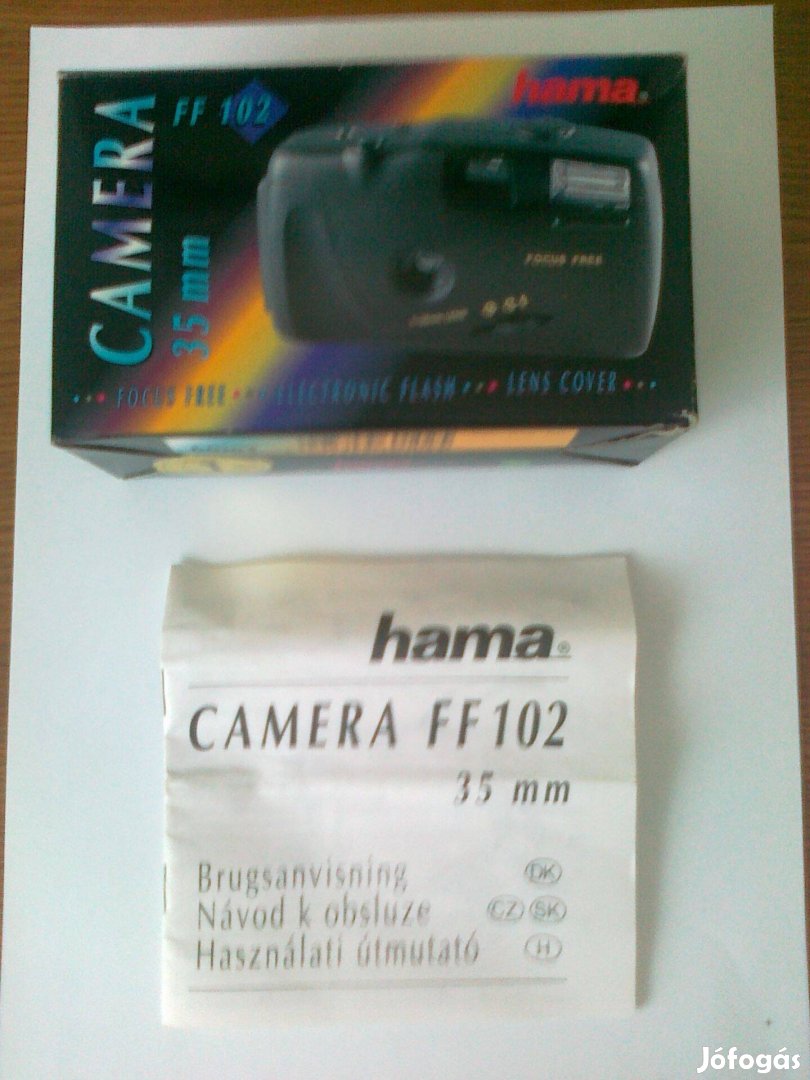 Fényképezőgép Hama FF 102, hagyományos