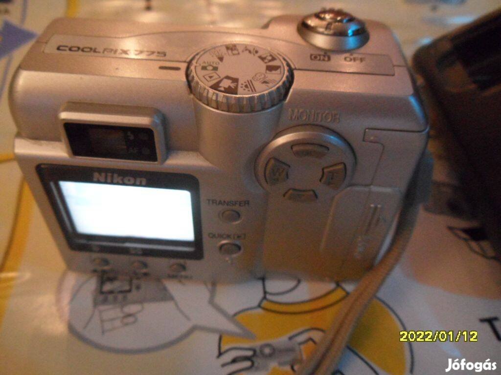 Fényképezőgép, kamera Coolpix775, kedvező áron