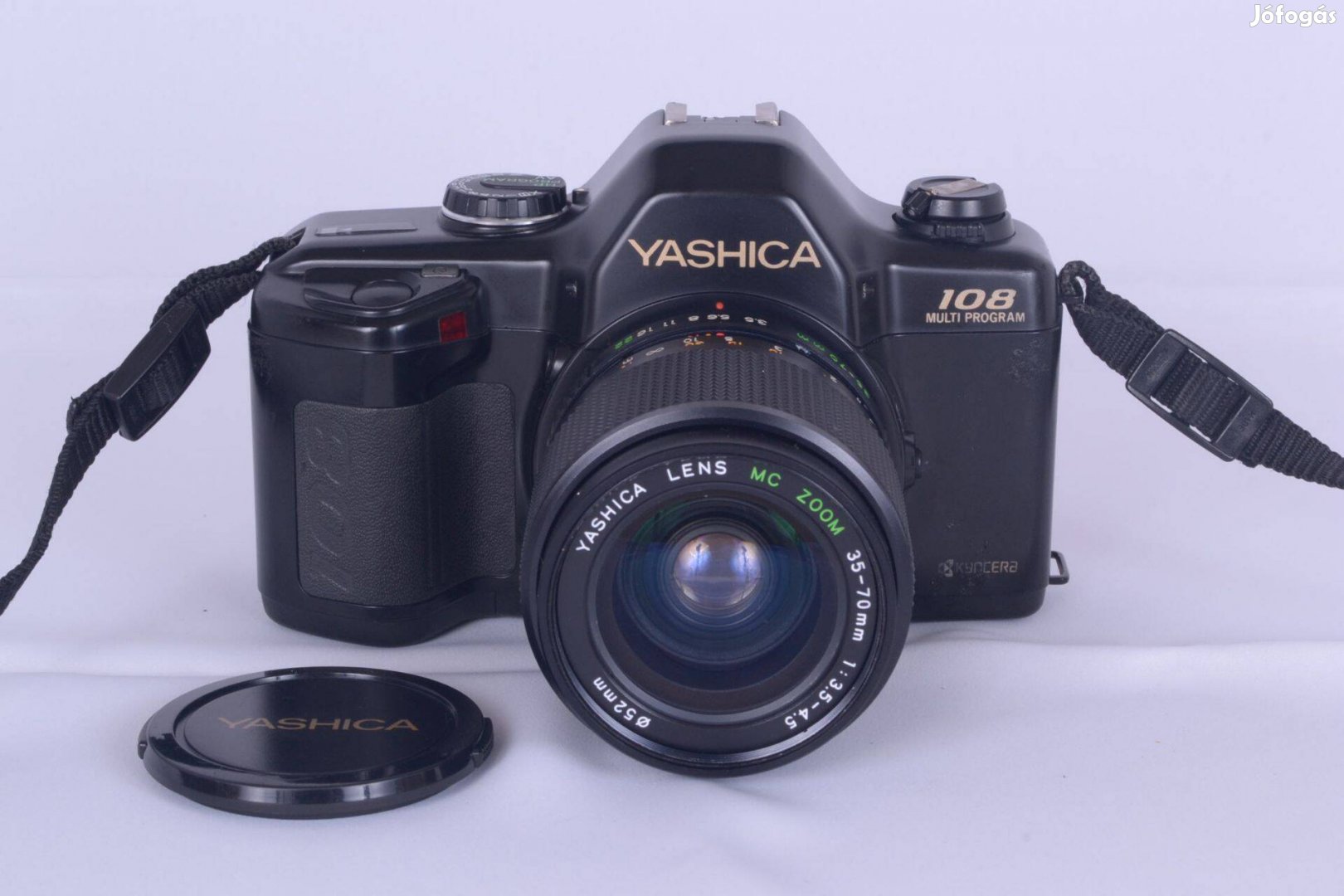 Fényképezőgép filmes Yashica 108 MP váz + Yashica MC Zoom 35-70 optika
