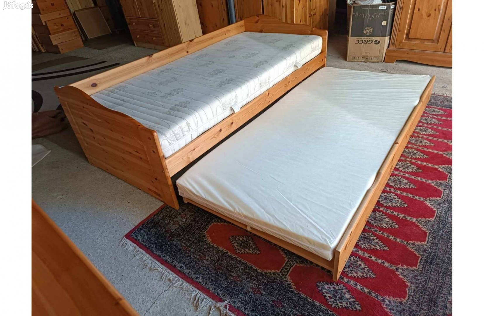 Fenyő ágy vendég ágy a115 ingyen szállítás 50 km ig