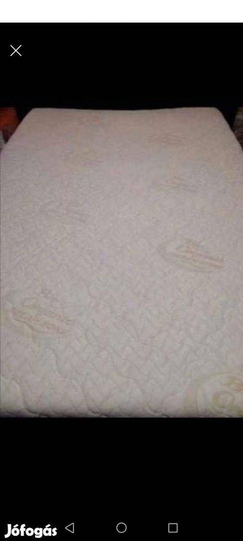 Fenyő ágykeret ágyrács kókusz matrac 140x200