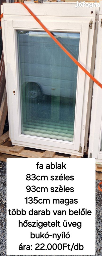 Fenyő álló ablak