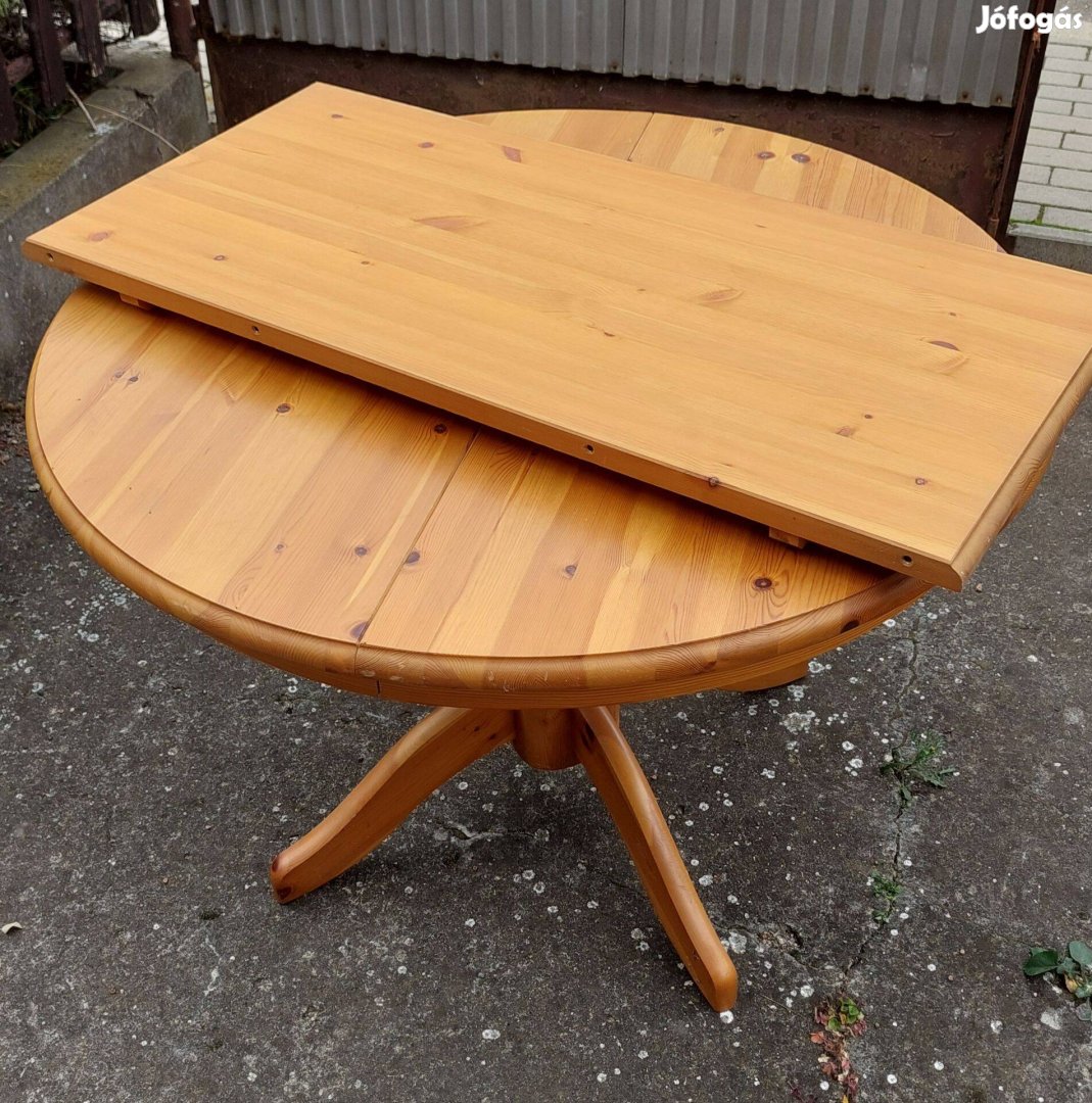 Fenyő bővíthető étkező asztal 258