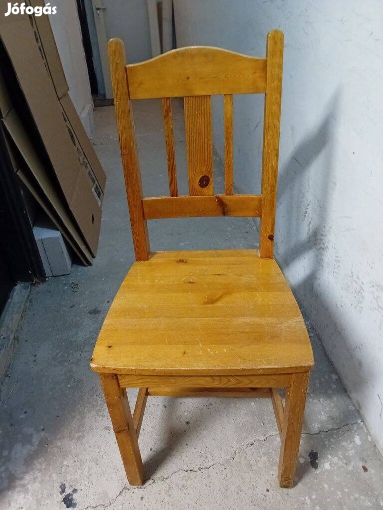 Fenyő fa szék