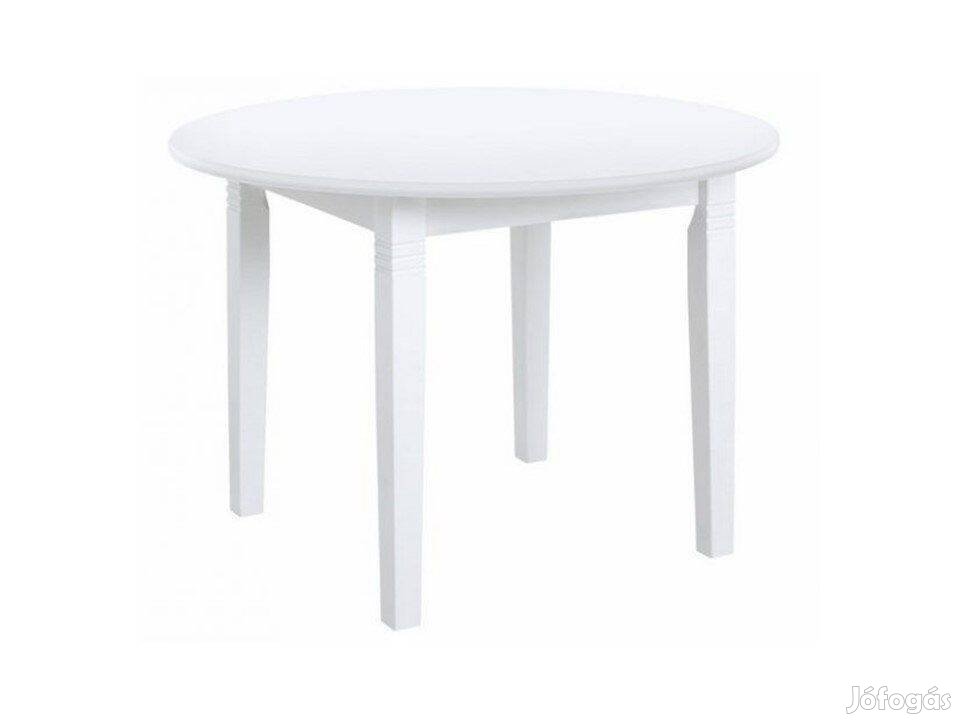 Fenyő fehér étkezőasztal 90 cm átmérő / 75 cm magas Magas minőség!