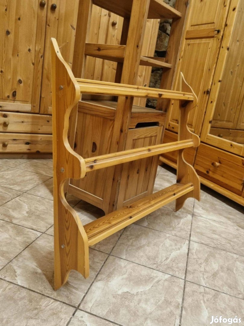 Fenyő fűszertartó polc 101x86x15