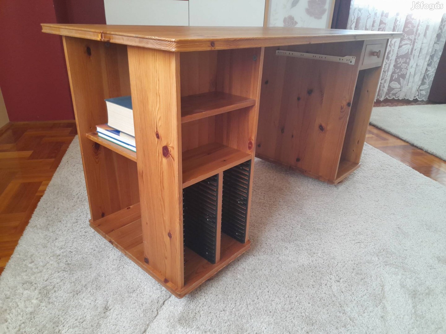 Fenyő íróasztal IKEA 140x60