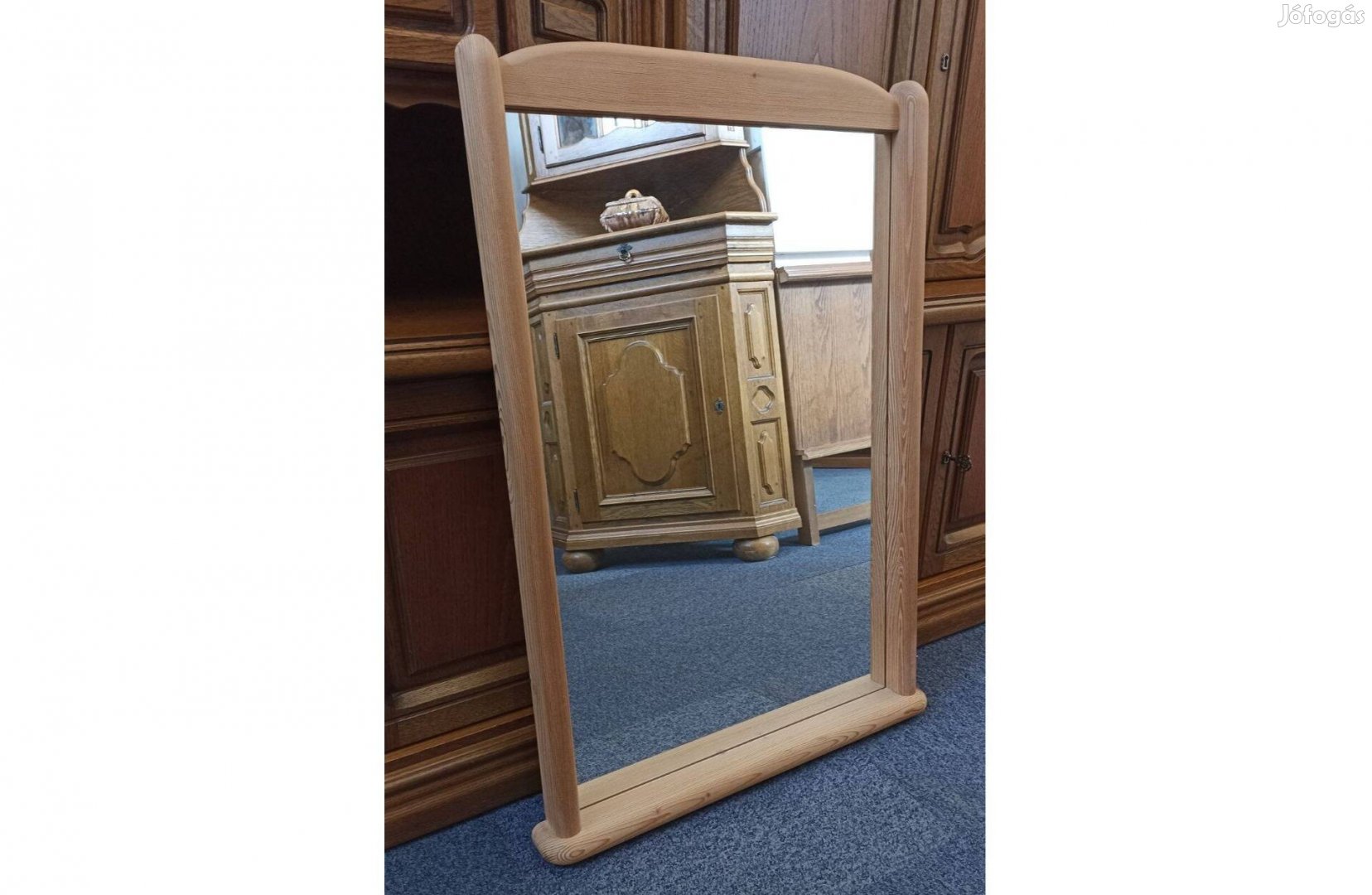 Fenyő keretes tükör eladó