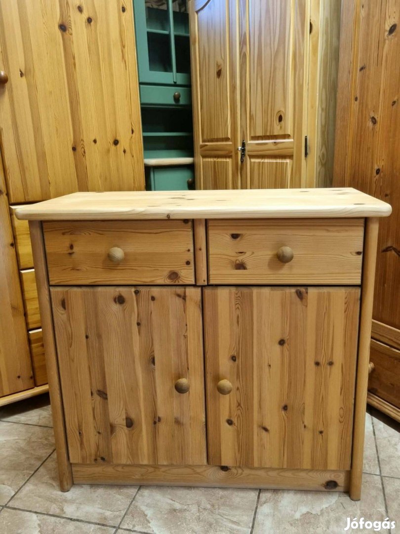 Fenyő komód 87x80x40
