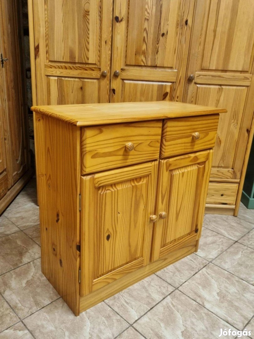 Fenyő komód 88x87x39