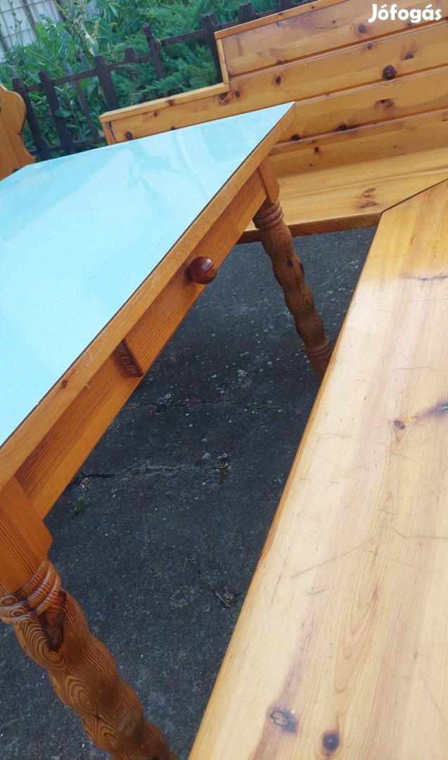 Fenyő sarokétkező garnitúra 173