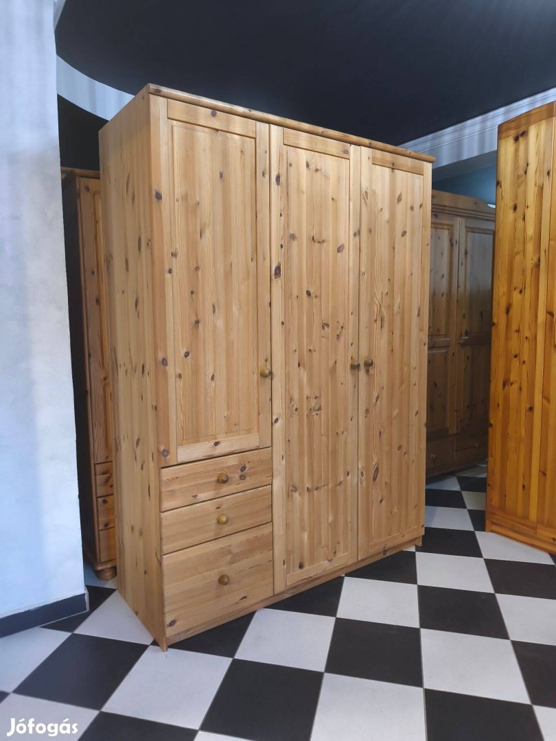 Fenyő szekrény 146x200x55