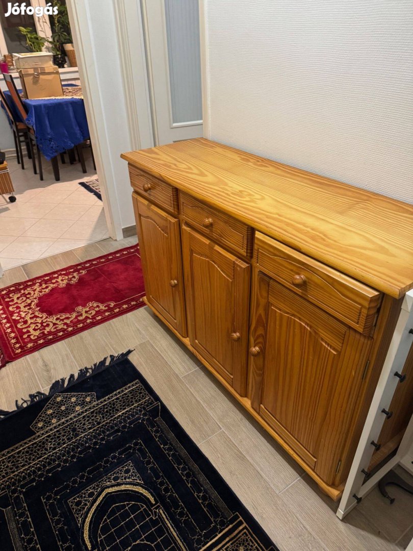 Fenyő tálaló komód eladó Zuglóban