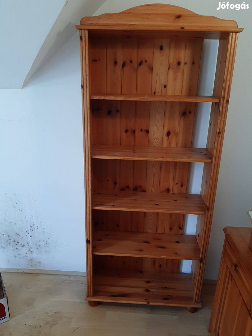 Fenyőfa polc eladó