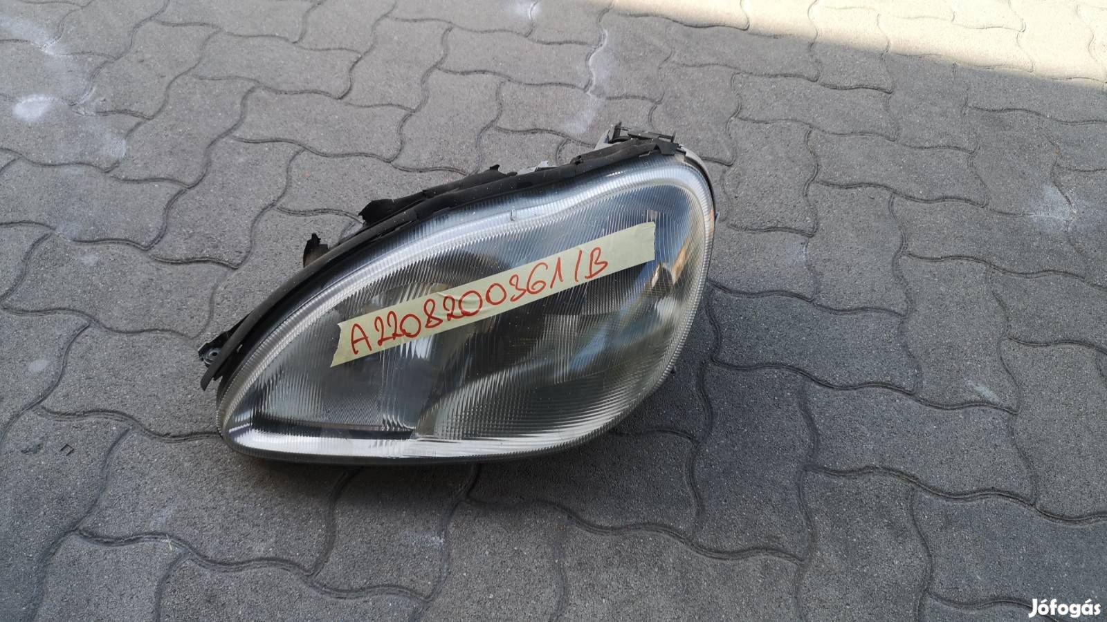 Fényszoró w220 bal halogen eladó