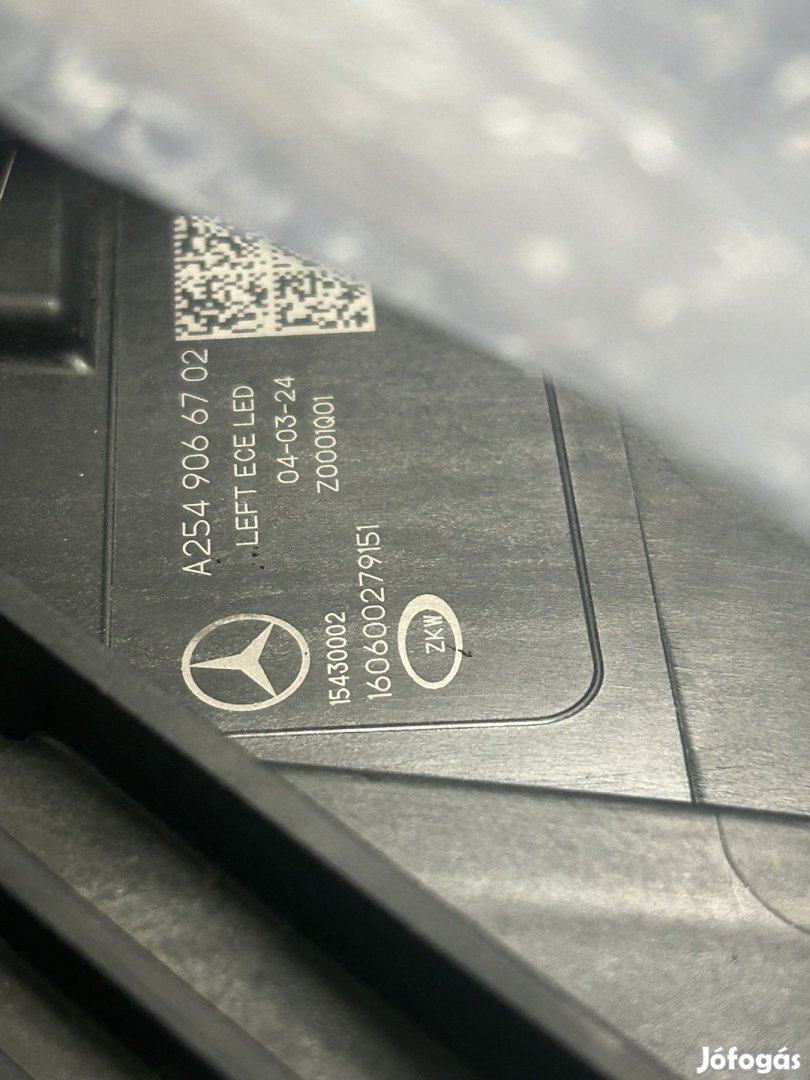 Fényszoró w254 hibátlan eladó