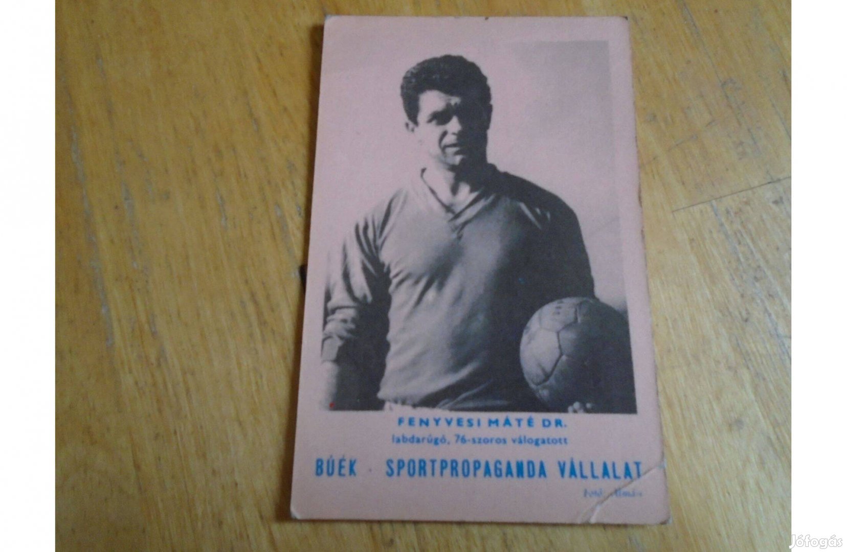 Fenyvesi Máté dr. a Ferencváros volt labdarugója - 1970-es Naptár