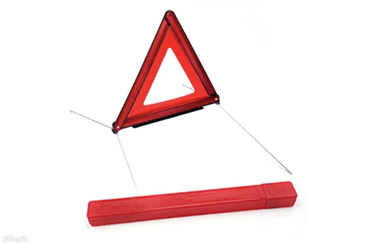 Fényvisszaverő elakadásjelző háromszög kompakt méret stabil talprész