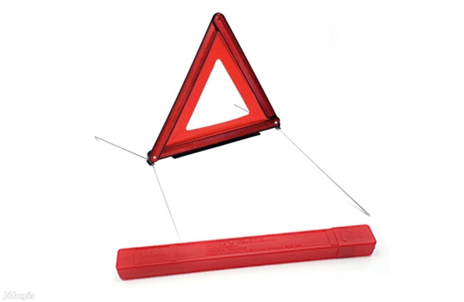 Fényvisszaverő elakadásjelző háromszög kompakt méret stabil talprész