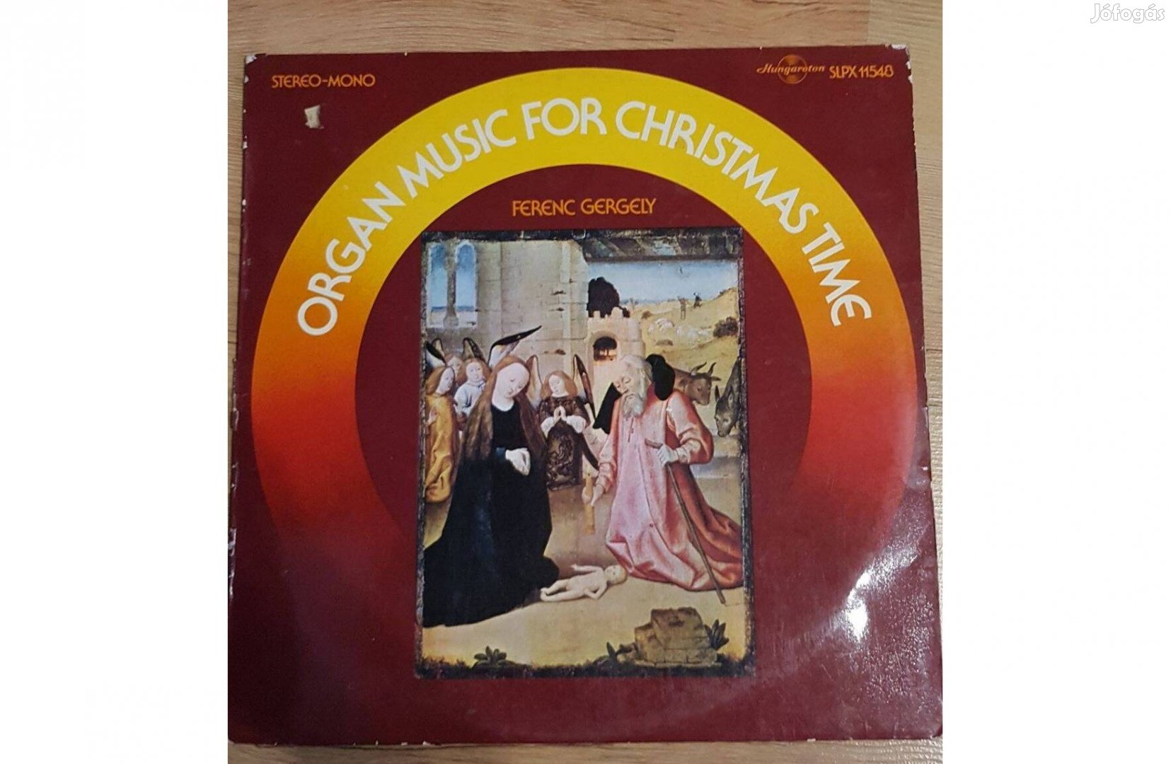 Ferenc Gergely - Organ Music For Christmas Time LP